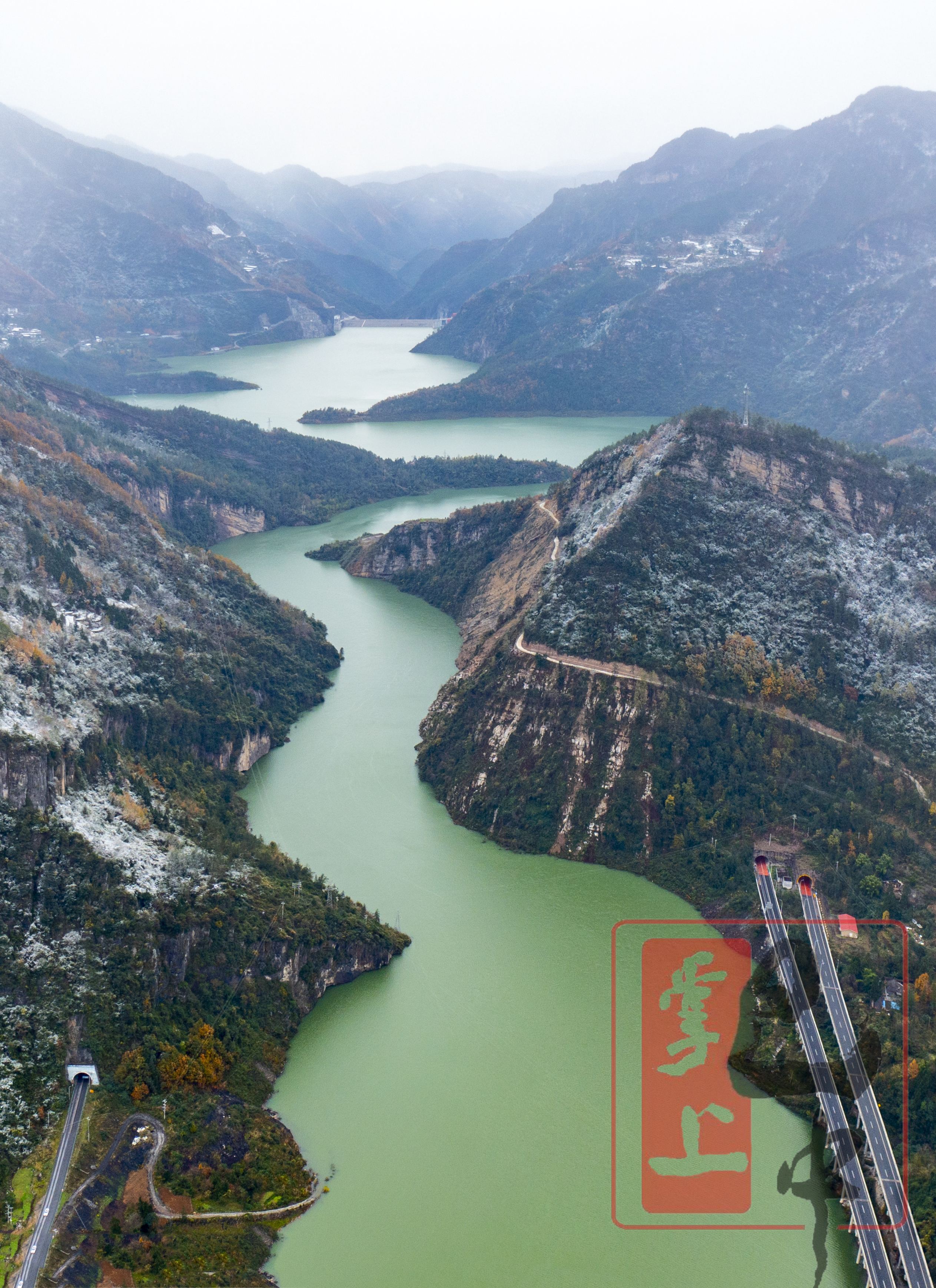 四川红鱼洞水库图片